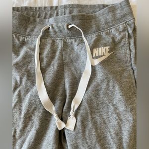 Nike grey cuffed sweatpants